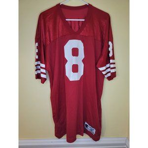 Vintage Champion San Francisco 49ers Steve Young Jersey #8 size 48 Made in USA